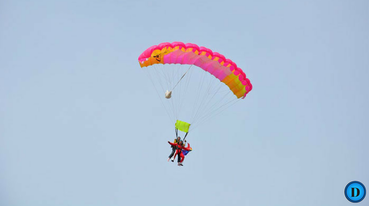 sautez en parachute