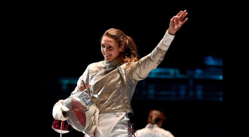 Les sabreuses Manon Brunet, Cécilia Berder, Caroline Queroli et Charlotte Lembach championnes du monde