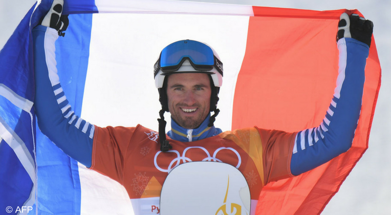 Pierre Vaultier, champion olympique de snowboardcross pour le 2ème fois de sa carrière