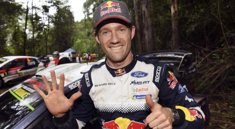Sébastien Ogier, champion du monde des rallyes pour le 6ème fois consécutive – Getty Images