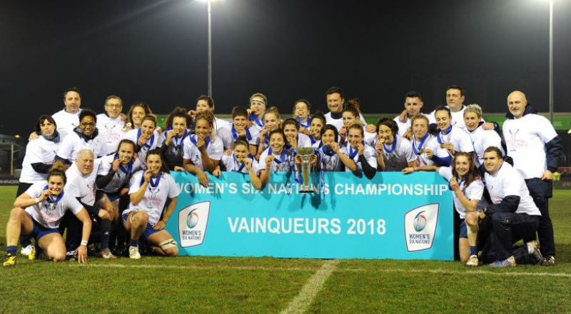 Le XV de France féminin vainqueur du Tournoi des VI Nations – INPHO