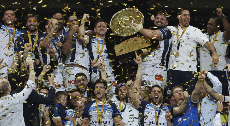 Sixième de la phase régulière, le CO est parvenu à remporter le Top 14 – AFP