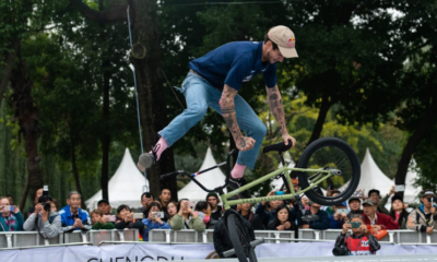 Cyclisme Urbain - Matthias Dandois vice-champion du monde UCI en BMX Flat
