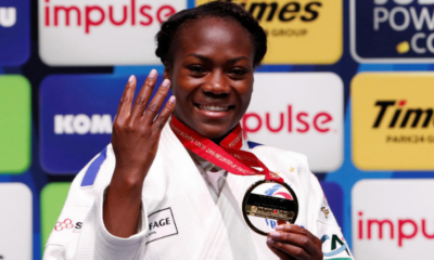 Paris Grand Slam 2020 _ la sélection française avec Clarisse Agbegnenou et Teddy Riner