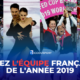 Élisez l'équipe française de l'année 2019