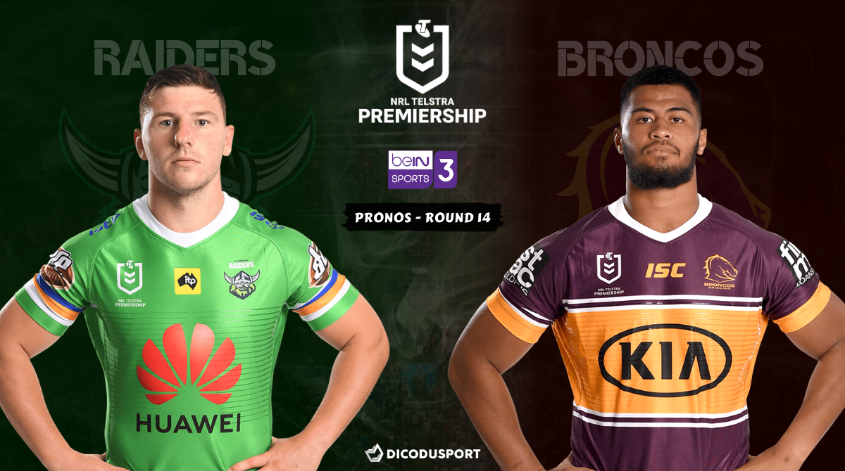 NRL : notre pronostic pour Canberra Raiders - Brisbane Broncos