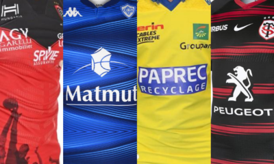 Top 14 : les maillots de la saison 2020-2021 en images