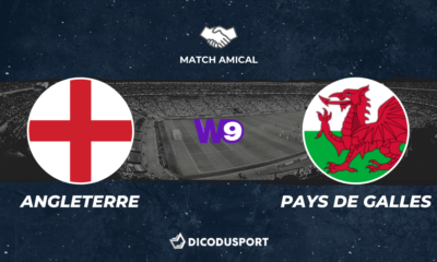 Football - Match amical : notre pronostic pour Angleterre - Pays de Galles