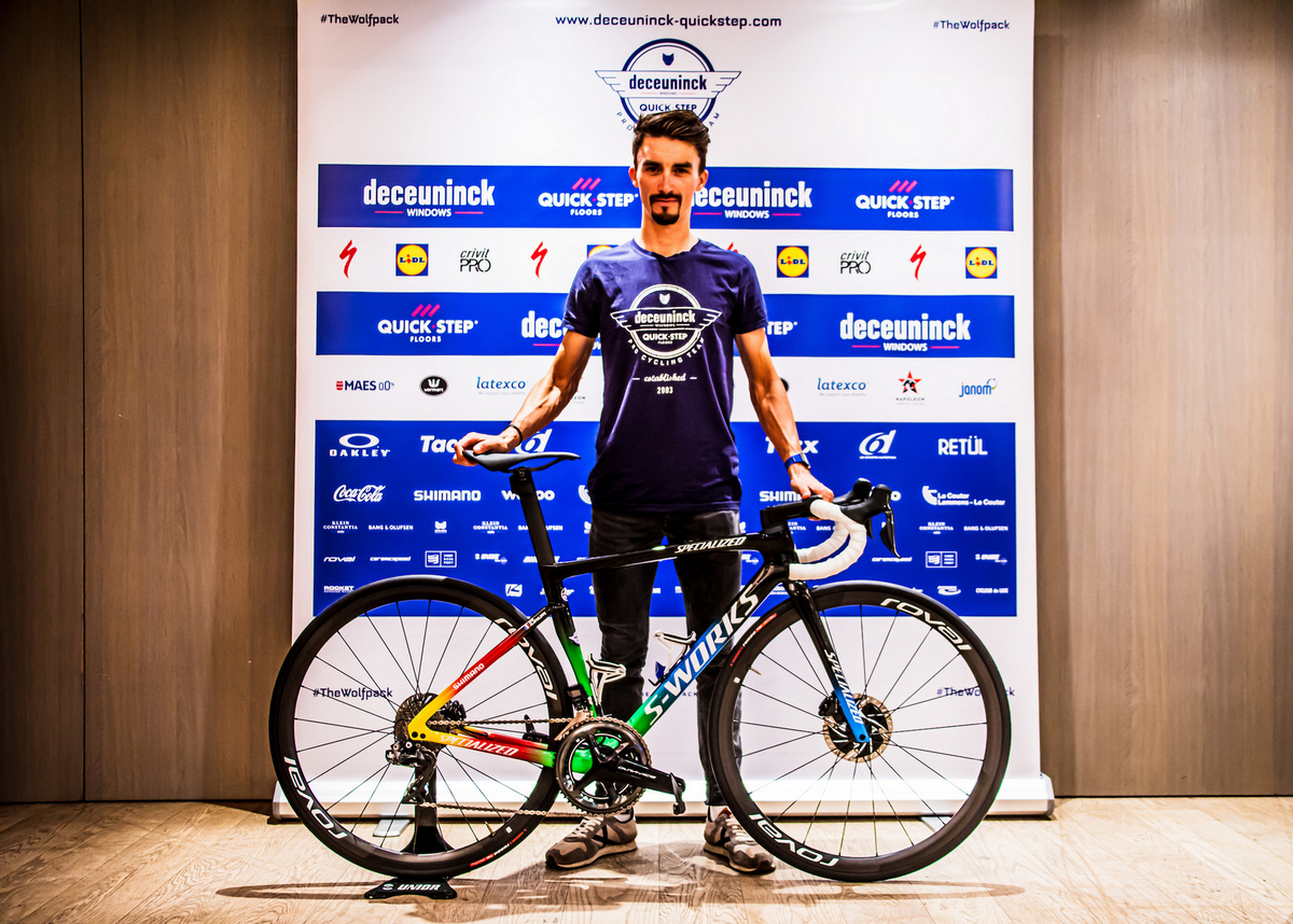 Le nouveau vélo de Julian Alaphilippe