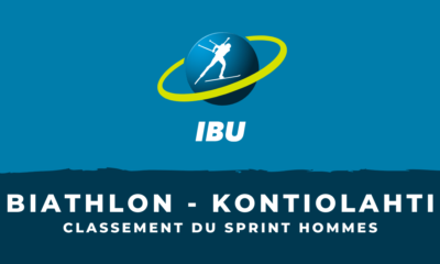 Biathlon - Kontiolahti le classement du sprint hommes