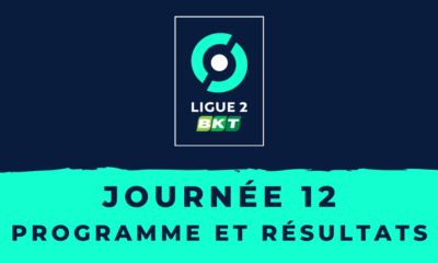 Calendrier Ligue 2 20202021 - 12ème journée Programme et résultats