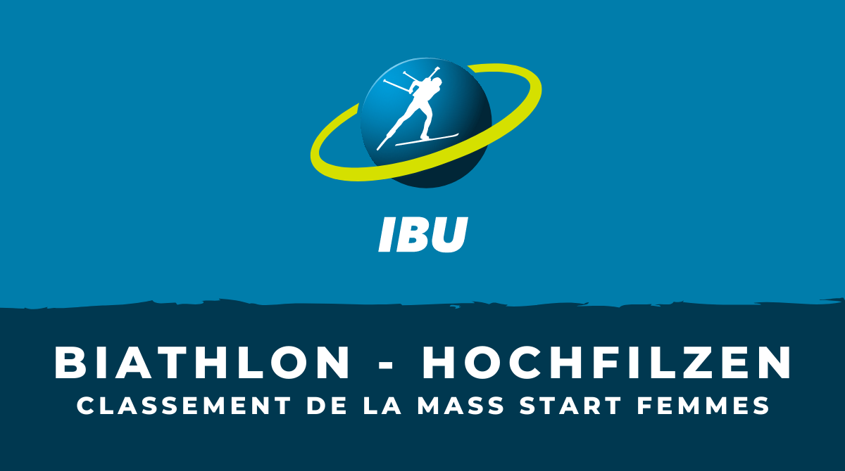 Biathlon - Hochfilzen : le classement de la mass start femmes