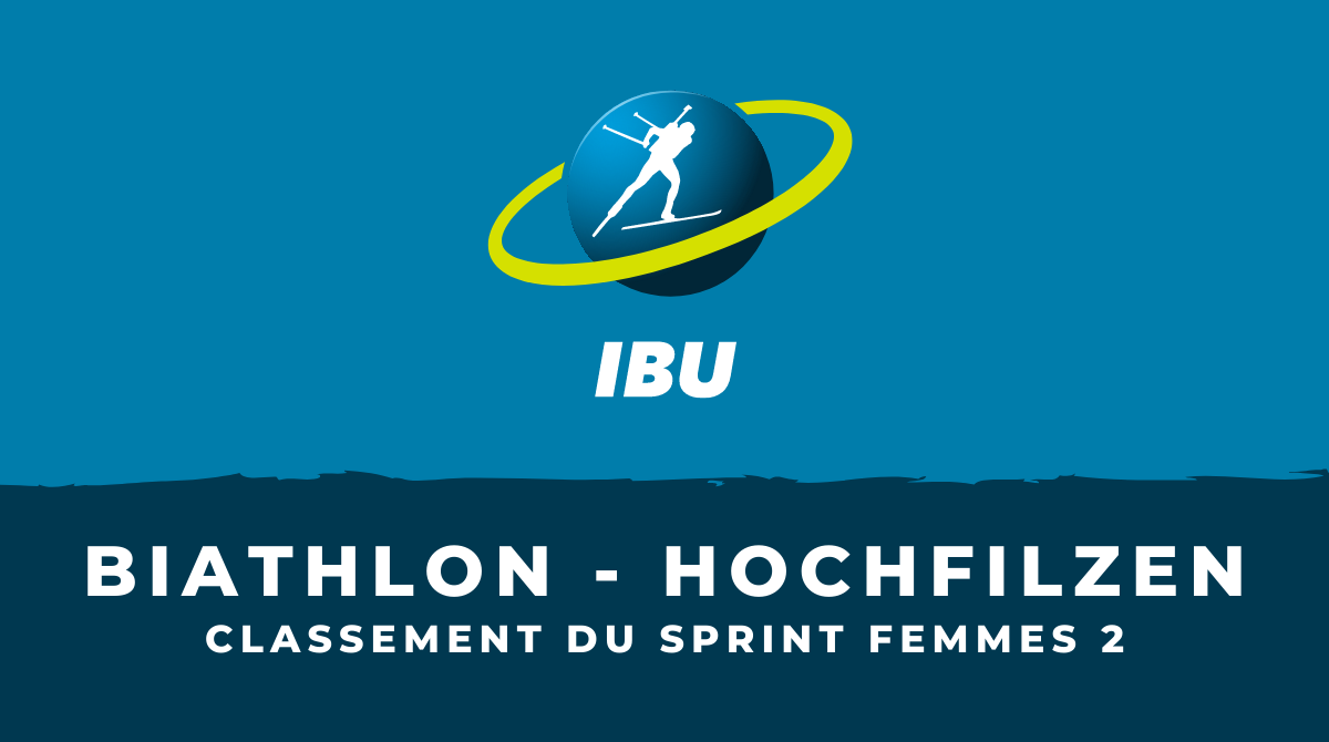 Biathlon - Hochfilzen - Le classement du deuxième sprint femmes