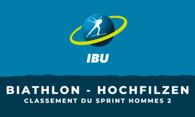 Biathlon - Hochfilzen : le classement du deuxième sprint hommes