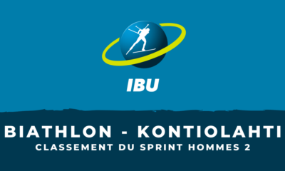 Biathlon - Kontiolahti : le classement du deuxième sprint hommes