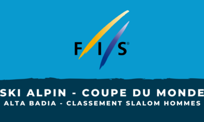 Ski alpin - Alta Badia - Le classement du slalom hommes