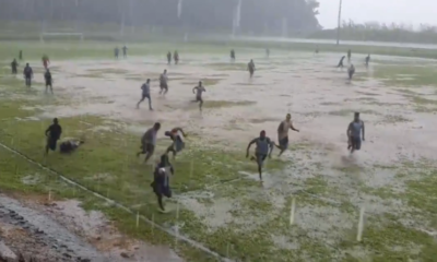 [Vidéo] Rugby : Aux Fidji, les joueurs insistent pour jouer dans des conditions dantesques