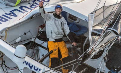 19 janvier 2017 - Armel Le Cleach remporte le Vendée Globe