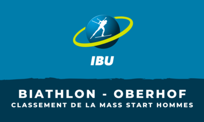 Biathlon - Oberhof - Le classement de la mass start hommes