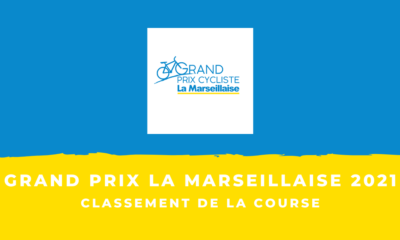 Grand Prix La Marseillaise 2021 - Le classement de la course