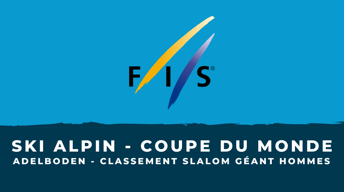 Ski alpin - Adelboden - Le classement du slalom géant hommes