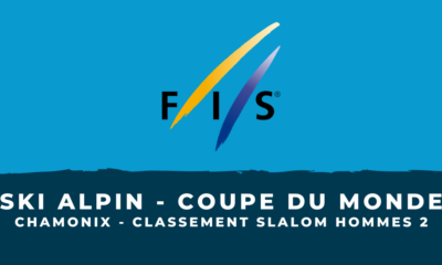 Ski alpin - Chamonix - Le classement du deuxième slalom hommes