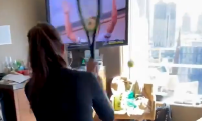 [Vidéo] Belinda Bencic contrainte de taper la balle dans sa chambre d'hôtel