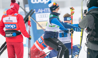 [Vidéo] Ski de fond - L'énorme craquage d'Alexander Bolshunov qui plaque un adversaire