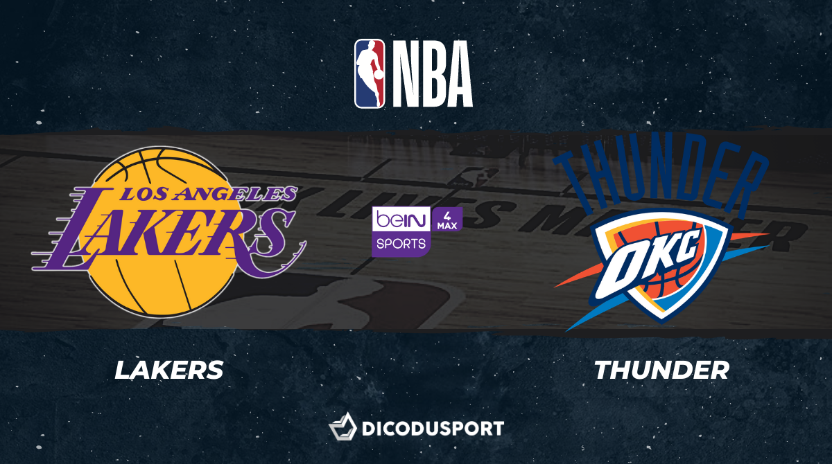 NBA notre pronostic pour Los Angeles Lakers - Oklahoma City Thunder