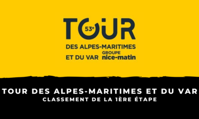 Tour des Alpes-Maritimes et du Var 2021 - Le classement de la 1ère étape