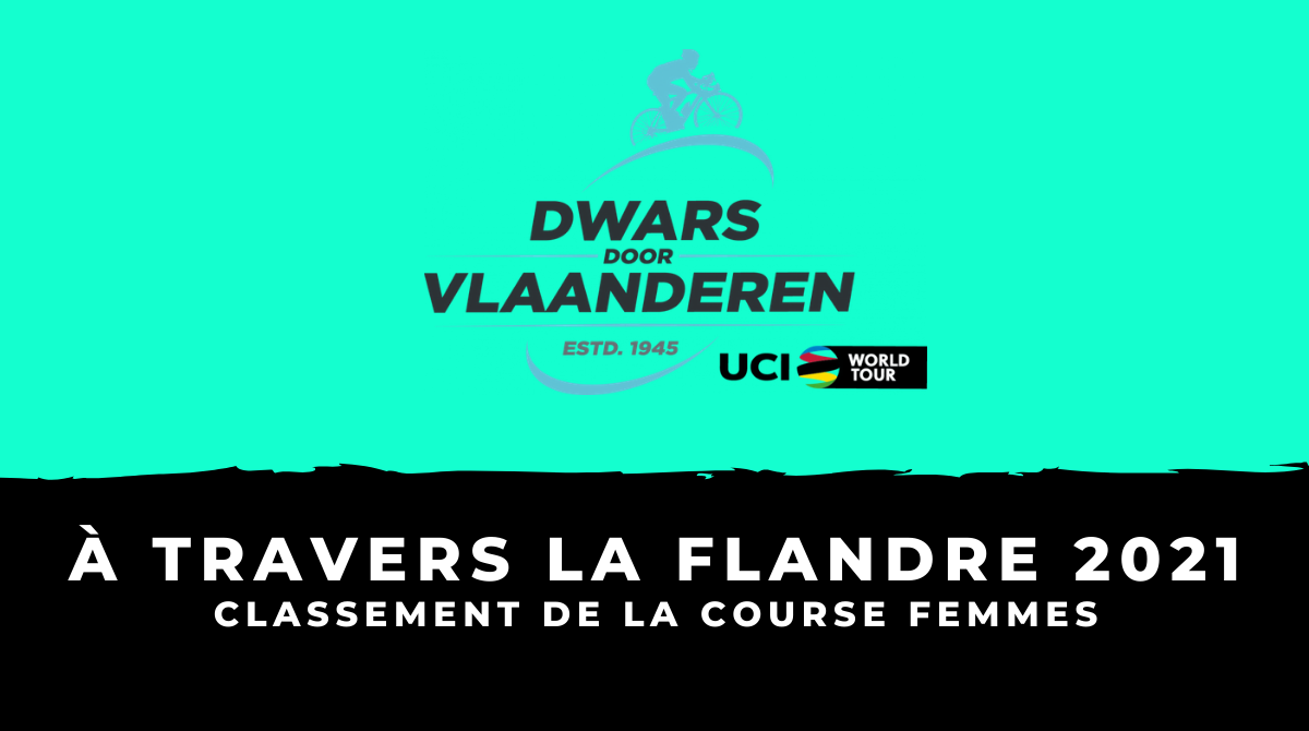 À Travers la Flandre 2021 - Le classement de la course femmes