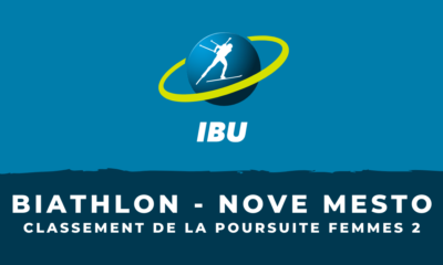 Biathlon - Nove Mesto - Le classement de la deuxième poursuite femmes