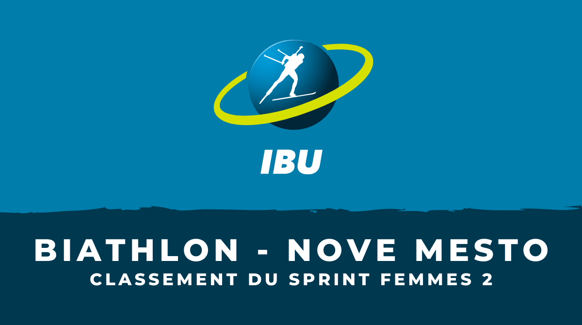 Biathlon - Nove Mesto : le classement du deuxième sprint femmes