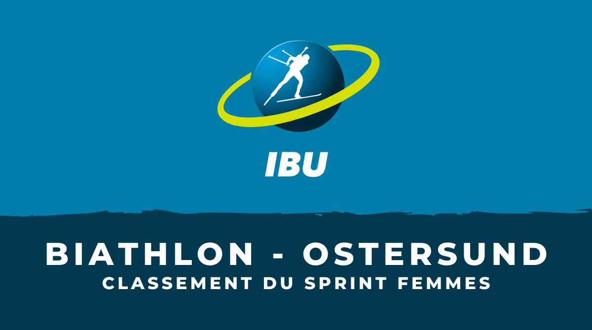 Biathlon - Ostersund - Le classement du sprint femmes