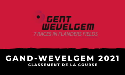 Cyclisme - Gand-Wevelgem 2021 - Classement de la course