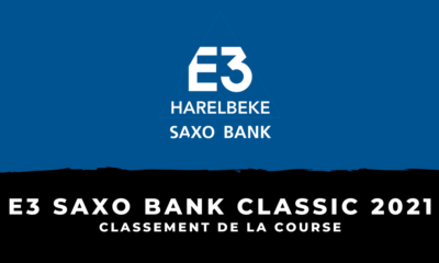 E3 Saxo Bank Classic 2021 - Le classement de la course