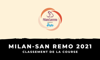 Milan-San Remo 2021 - Classement de la course