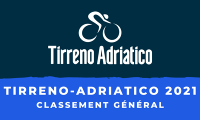 Tirreno-Adriatico 2021 - Le classement général