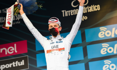 Tirreno-Adriatico : Tadej Pogacar fait coup double à Prati di Tivo