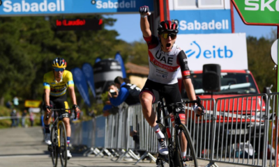 Cyclisme - Tour du Pays Basque - Tadej Pogacar remporte la 3ème étape devant Primoz Roglic