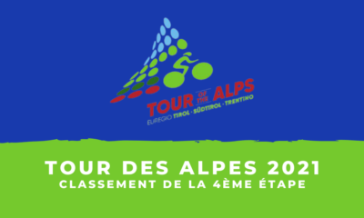 Tour des Alpes 2021 - Le classement de la 4ème étape