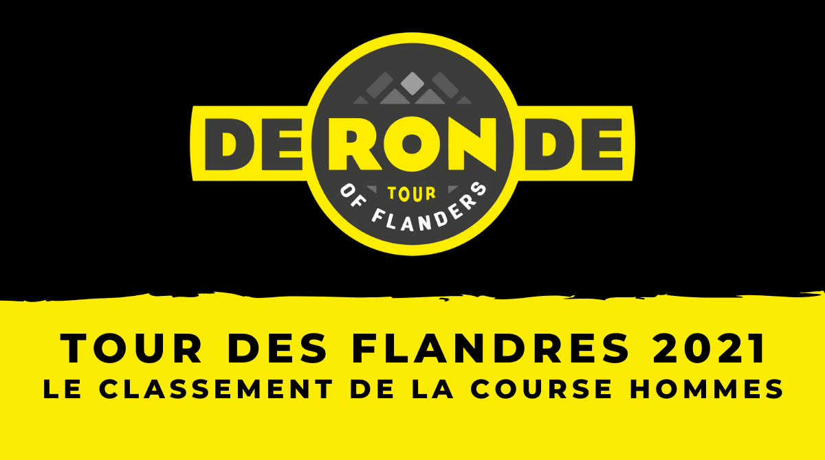 Tour des Flandres 2021 - classement de la course hommes