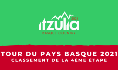 Tour du Pays Basque 2021 - Le classement de la 4ème étape