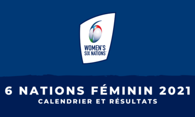 Tournoi des 6 Nations féminin 2021 - Calendrier et résultats