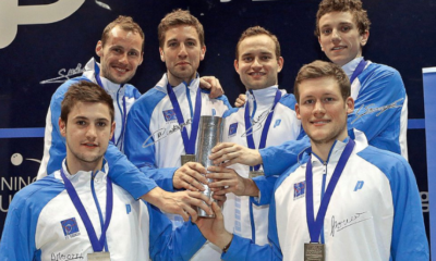 2 mai 2015 - La France est championne d’Europe de squash