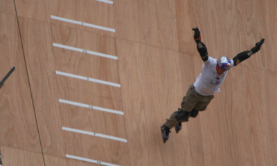 29 mai 2010 : Le grand saut de la Tour Eiffel pour Taïg Khris