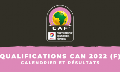 Qualifications CAN féminine 2022 calendrier et résultat
