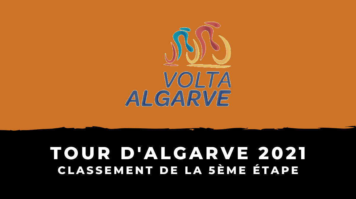 Tour d'Algarve 2021 - Le classement de la 5ème étape
