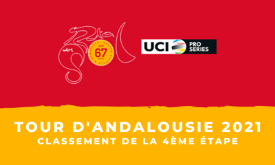 Tour d'Andalousie 2021 : le classement de la 4ème étape