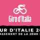 Tour d'Italie 2021 - Le classement de la 2ème étape